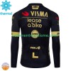 Homme Maillot vélo Hiver Thermal Visma Lease A Bike 2024 N001